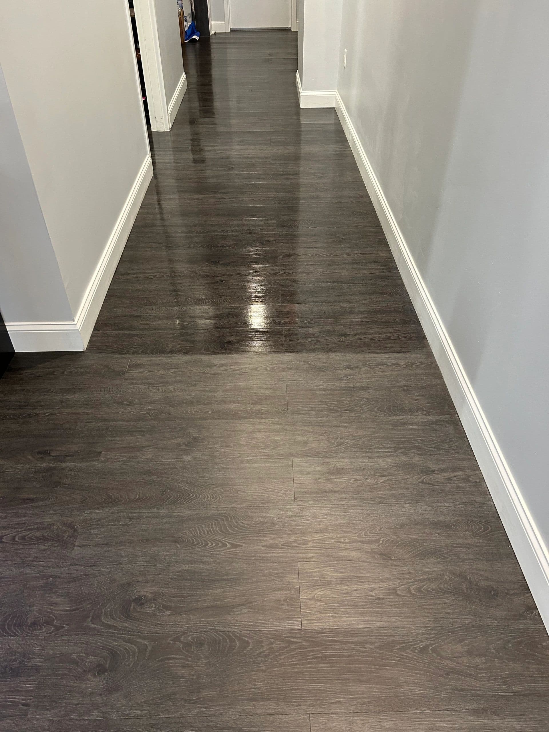 Laminate floor restoration