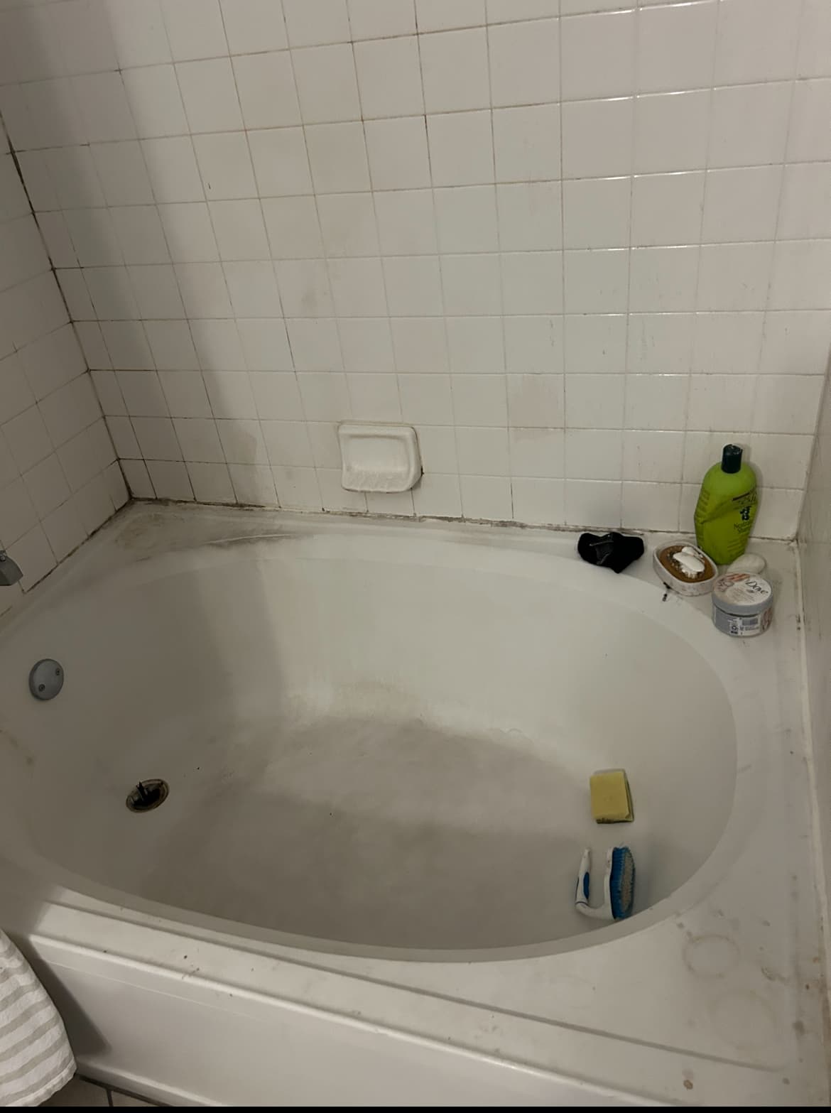 Tub restoration · Central Florida, before